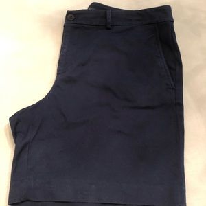 Ralph Lauren ladies shorts, size 14, navy. Very good condition and comfortable!